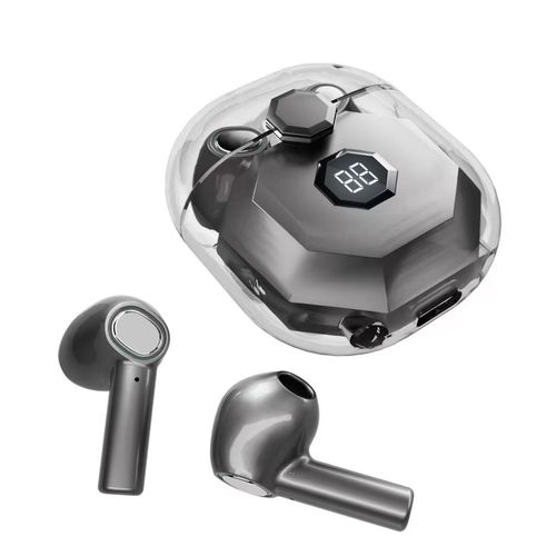 数显tws无线蓝牙耳机 xt3透明双耳半入式耳塞跨境亚马逊私模工厂